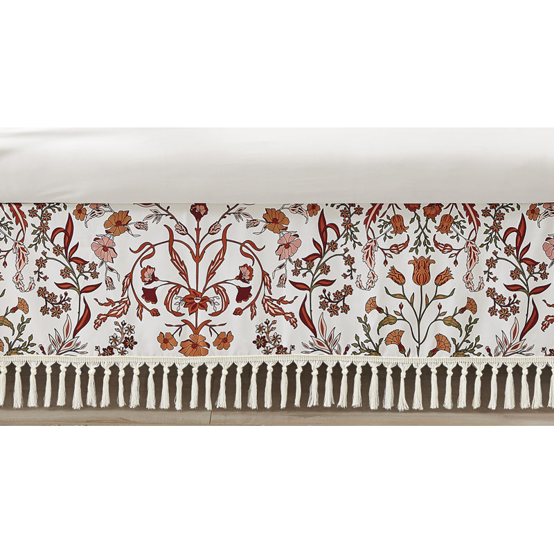 Sweet Jojo Designs Floral Crib Dust Ruffle Wayfair